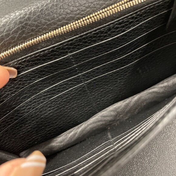 Gucci Black Pebble Leather WOC - Gold Hardware (171007) - Picture 7 of 8